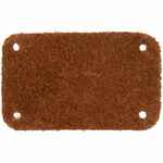 Лейбл замшевый BETA, S, горчичный