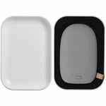 Аккумулятор с беспроводной зарядкой PEBBLE WIRELESS 9000 мАч, серый