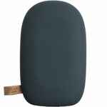 Аккумулятор с беспроводной зарядкой PEBBLE WIRELESS 9000 мАч, серо-синий