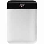 Внешний аккумулятор UNISCEND FULL FEEL 10000 мАч с индикатором, белый