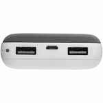 Внешний аккумулятор UNISCEND FULL FEEL 10000 мАч с индикатором, белый