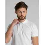 Рубашка поло мужская VIRMA PREMIUM, белая, размер S