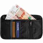 Кошелек TORREN с RFID-защитой, черный