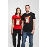 Футболка «Сода», черная, размер S