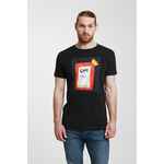 Футболка «Сода», черная, размер S