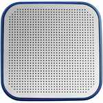 Беспроводная колонка с подсветкой гравировки GLIM, синяя