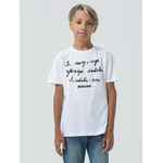 Футболка детская «Любовь — тишина», белая, на рост 106-116 см (6 лет)