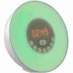 Лампа-колонка DREAMTIME для пробуждения светом и музыкой, белая