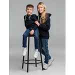 Толстовка с капюшоном детская KIRENGA KIDS, темно-синяя, 6 лет