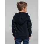 Толстовка с капюшоном детская KIRENGA KIDS, темно-синяя, 6 лет