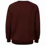 Джемпер STITCH с контрастной отделкой, бордовый с синим, размер S