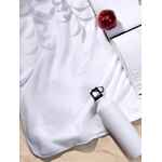 Флисовый плед WARM&PEACE, белый