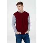 Бомбер COLLEGE бордовый, размер XS