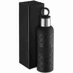 Tермобутылка HARD WORK BLACK, черная