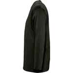 Футболка мужская с длинным рукавом MONARCH 150 черная, размер L