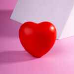 Антистресс «Сердце», красный