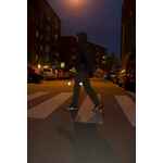 Пешеходный светоотражатель «Снежинка», белый