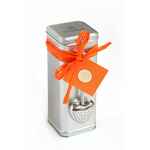 Коробка PRAGMAX HIGH, прямоугольная, серебристая