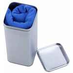 Коробка PRAGMAX HIGH, прямоугольная, серебристая