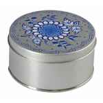 Коробка PRAGMAX S, круглая, серебристая