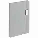 Блокнот SHALL DIRECT, серый