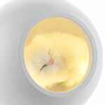 Беспроводная лампа-колонка RIGHT MEOW, белая