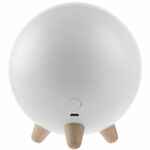 Беспроводная лампа-колонка RIGHT MEOW, белая