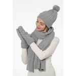 Варежки HEAT TRICK, светло-серый меланж, размер S/M