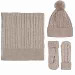 Варежки HEAT TRICK, бежевый меланж, размер L/XL