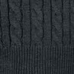 Шарф HEAT TRICK, черный меланж