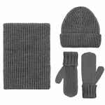 Шарф NORDKAPP, серый меланж