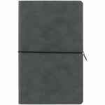 Ежедневник NUBUK, недатированный, темно-серый