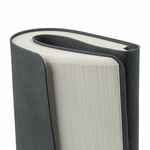 Ежедневник NUBUK, недатированный, темно-серый