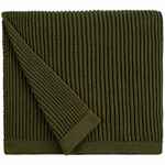 Плед SHIRR, зеленый (оливковый)