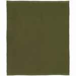 Плед SHIRR, зеленый (оливковый)