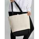 Холщовая сумка SHOPAHOLIC, черная