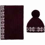 Шарф EIRA, бордовый
