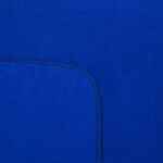 Флисовый плед WARM&PEACE, ярко-синий