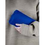 Флисовый плед WARM&PEACE, ярко-синий