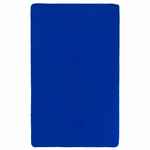 Флисовый плед WARM&PEACE, ярко-синий