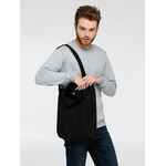 Сумка холщовая через плечо ARTSPACE, черная