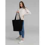 Сумка для покупок на молнии SHOPAHOLIC ZIP, черная