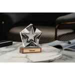 Стела STAR WOOD, в подарочной коробке