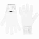 Перчатки ALPINE, белые, размер S/M