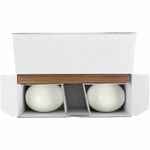 Набор из солонки и перечницы PIACENTE, белый