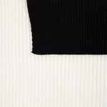 Шарф SNAPPY, белый с черным