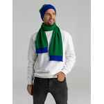 Шарф SNAPPY, зеленый с синим