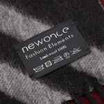 Шарф CHARMING, коричневый с оранжевым