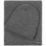 Шарф BERNARD, серый меланж