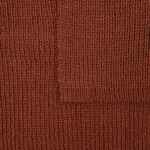 Шарф BERNARD, коричневый (терракота)